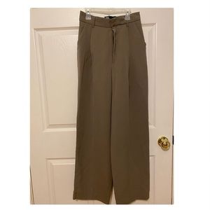 Zara Wide Leg Pants/Trousers (Size: XS)